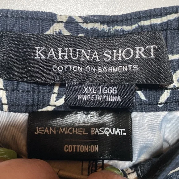 Jean- Michel Basquiat Kahuna Shorts Cotton On - Picture 7 of 11